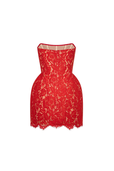 CORDIE DRESS - Lace Mini Dress