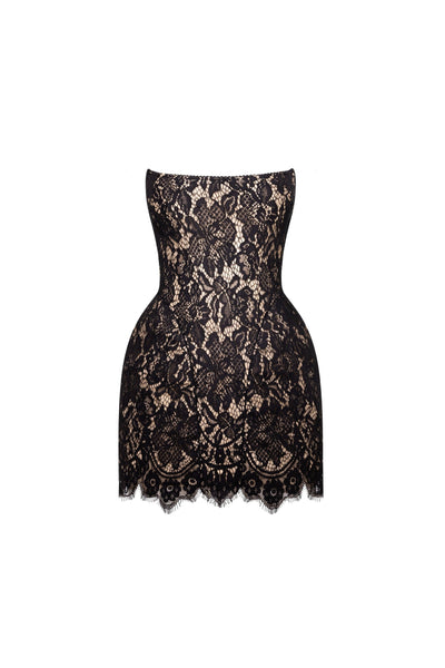 CORDIE DRESS - Lace Mini Dress