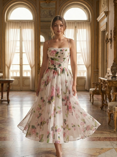 ANNIE DRESS - Chiffon Evening Dress